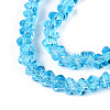 Transparent Glass Beads Strands GLAA-N018-4mm-03-3