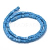 Synthetic Turquoise Beads Strands G-F631-C15-2