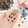   70 Pairs 7 Colors Craft Plastic Doll Eyes Stuffed Toy Eyes DIY-PH0017-86-3