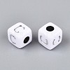 Opaque Acrylic Beads SACR-T035-03C-3