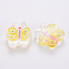 Transparent Acrylic Beads MACR-S374-01A-01-2