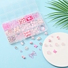 238Pcs 15 Style Transparent & Opaque Acrylic Beads DIY-YW0005-41-4