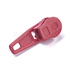 Spray Painted Alloy Replacement Zipper Sliders PALLOY-WH0067-97Q-2