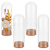 Glass Dome Cover LS-DJEW-WH0099-04A-1