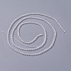 Natural White Jade Beads Strands G-F596-46E-3mm-2