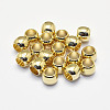 Long-Lasting Plated Brass European Beads X-KK-K193-093G-NF-1