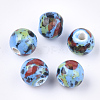 Handmade Porcelain Beads PORC-Q262-03P-1