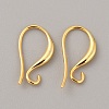 Brass Earring Hooks LS-KK-WH0011-45G-1