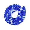 Transparent Glass Beads Strands X-EGLA-A044-T8mm-MB31-3
