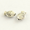 Tibetan Style Zinc Alloy Fish Beads X-TIBEB-R061-097-1