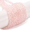 Baking Electroplate Glass Beads Strands DGLA-A039-J2MM-B14-1