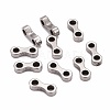 Tarnish Resistant 201 Stainless Steel Bead Spacer Bars X-STAS-R064-41-2