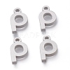Tarnish Resistant 304 Stainless Steel Pendants STAS-A045-08P-1