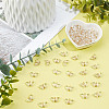 Plating Transparent Acrylic Pendants FIND-DC0004-69-3