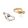 Stainless Steel Lobster Claw Clasps STAS-XCP0001-09-2