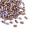 Picasso Glass Seed Beads SEED-Q038-02E-1
