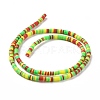 Handmade Polymer Clay Beads Strands CLAY-R089-3mm-016-3