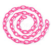 Handmade Opaque Acrylic Cable Chains KY-N014-001H-2