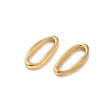 304 Stainless Steel Oval Linking Rings STAS-L300-010A-G-2