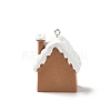 Christmas Theme Opaque Resin Pendants RESI-I336-01P-12-3