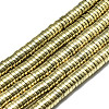 Electroplate Non-magnetic Synthetic Hematite Beads Strands G-S352-42C-01-1