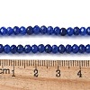 Dyed Natural Malaysia Jade Rondelle Beads Strands G-E316-2x4mm-68-2