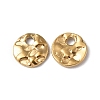 Ion Plating(IP) 304 Stainless Steel Charms STAS-C066-30G-1
