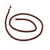Non-magnetic Synthetic Hematite Beads Strands G-WH0018-01N-2