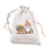 Christmas Cotton Cloth Storage Pouches LS-ABAG-M004-02N-3
