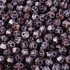 Picasso Glass Seed Beads SEED-N012-04F-3