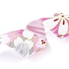 Japanese Kimono Style Floral Cotton Ribbon OCOR-I008-01B-08-2