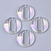 Transparent Acrylic Pendants PACR-R246-019-1
