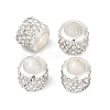 Alloy Rhinestone Clay Pave Beads ALRI-D300-01S-01-1