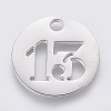 Non-Tarnish 304 Stainless Steel Pendants LS-STAS-F233-13-P-1