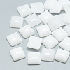 Natural White Jade Cabochons G-T026-10x10-14-1