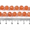 Natural Orange Aventurine Beads Strands G-H057-A02-01-5