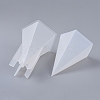 2PCS DIY Pentagonal Aromatherapy Candle Silicone & Plastic Molds DIY-F048-08-3