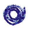 Frosted Transparent Glass Beads Strands GLAA-N054-4mm-11-2