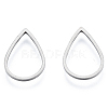 Non-Tarnish 201 Stainless Steel Linking Rings STAS-N090-T07-1-1