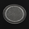 Flat Round Pegboards for 3x2.5mm Mini Fuse Beads LS-DIY-Q009-06-2