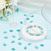 SUNNYCLUE 5 Strands Autumn Theme Synthetic Turquoise Beads Strands TURQ-SC0001-23-4