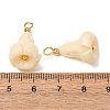Dyed Synthetic Coral Pendants GG-CBAC295-02G-03-2
