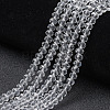 Glass Beads Strands EGLA-A044-T4mm-D19-1