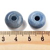 Dyed & Heated Natural Blue Aventurine European Beads G-C134-04D-3