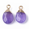 Natural White Jade Pendants X-G-S359-017H-2