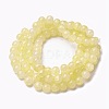 Spray Painted Glass Beads Strands X-GLAA-A038-C-41-2