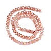Imitation Jade Glass Beads Strands EGLA-F167-03A-3