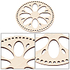 Wooden Basket Bottoms AJEW-WH0126-08B-4