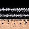 Transparent Glass Beads Strands GLAA-N001-62A-4