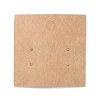 Blank Kraft Paper Earring Display Cards CDIS-G005-06-2